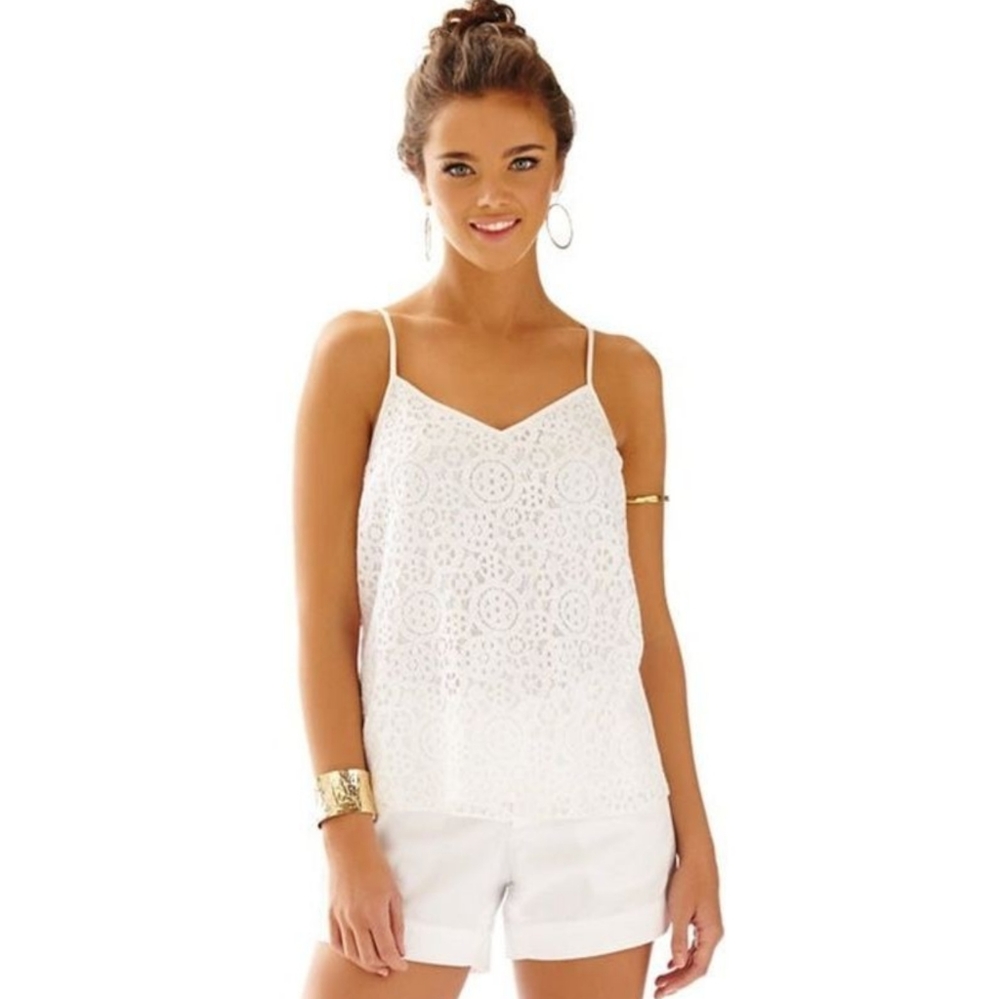 ❌SOLD❌Lilly Pulitzer Dusk Lace Cami Tank Top